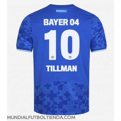 Camiseta Bayer Leverkusen Malik Tillman #10 Tercera Equipación Replica 2025-26 mangas cortas Camiseta Bayer Leverkusen Malik Tillman #10 Tercera Equipación Replica 2025-26 mangas cortas